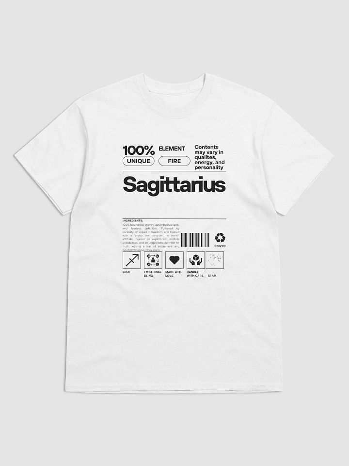Wild heart. Free soul. Infinite vibes. Sagittarius T-shirt product image (1)
