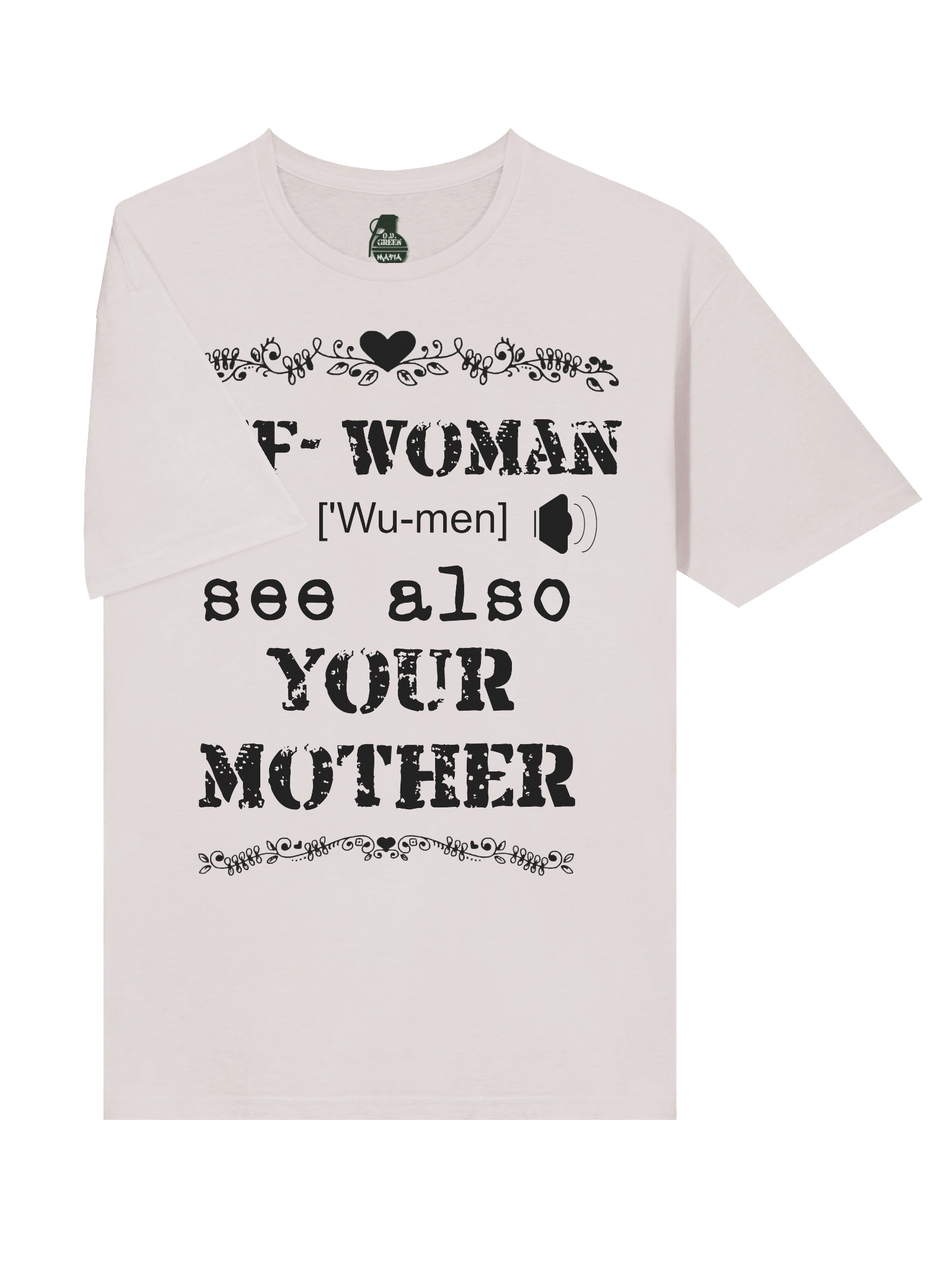 Definition of a Woman T-shirt product image (39)