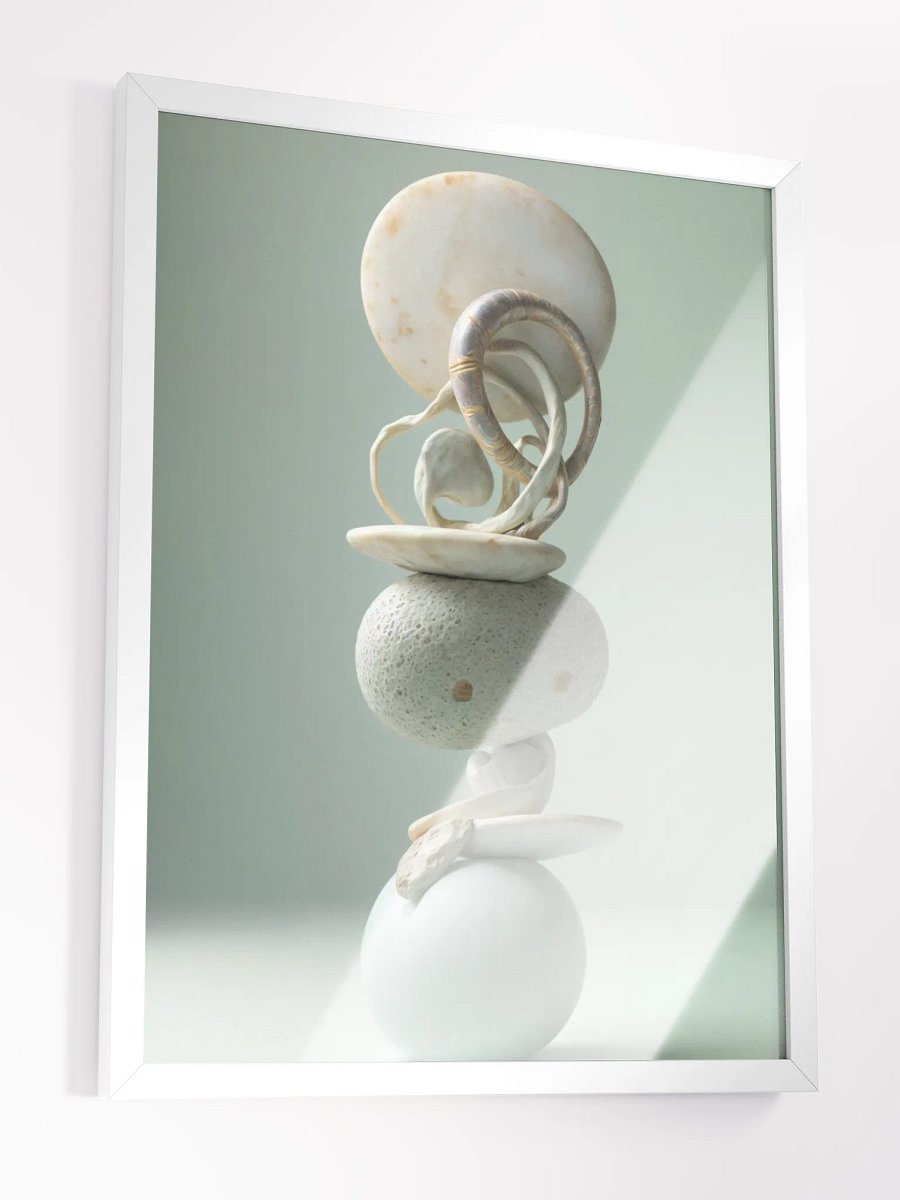 Abstract Elements Framed Matte Poster product image (2)
