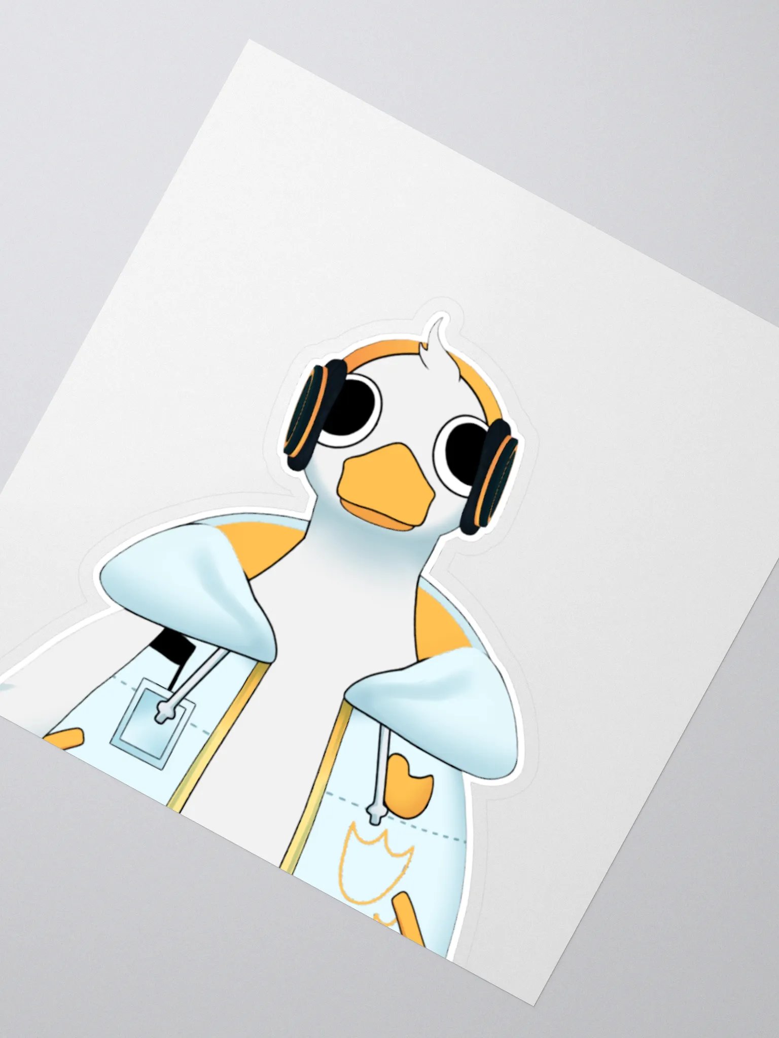 Goose Stare... Kiss Cut Sticker product image (4)