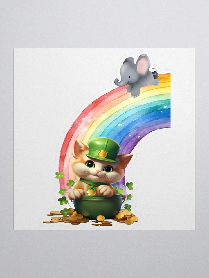 At the End of the Rainbow Sticker product image (1)
