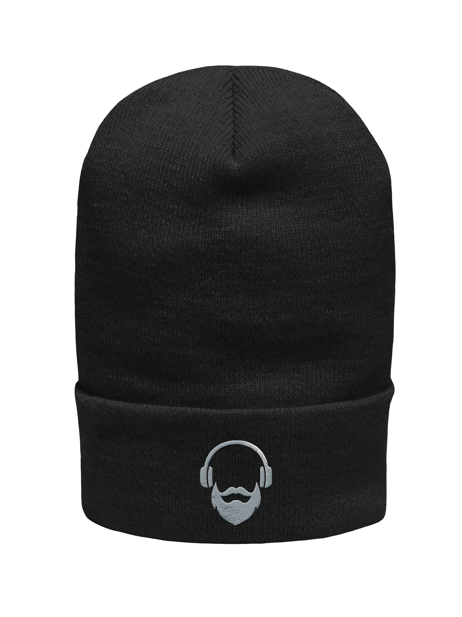 MRMIKEMTL Beard and Headphones Beanie product image (1)