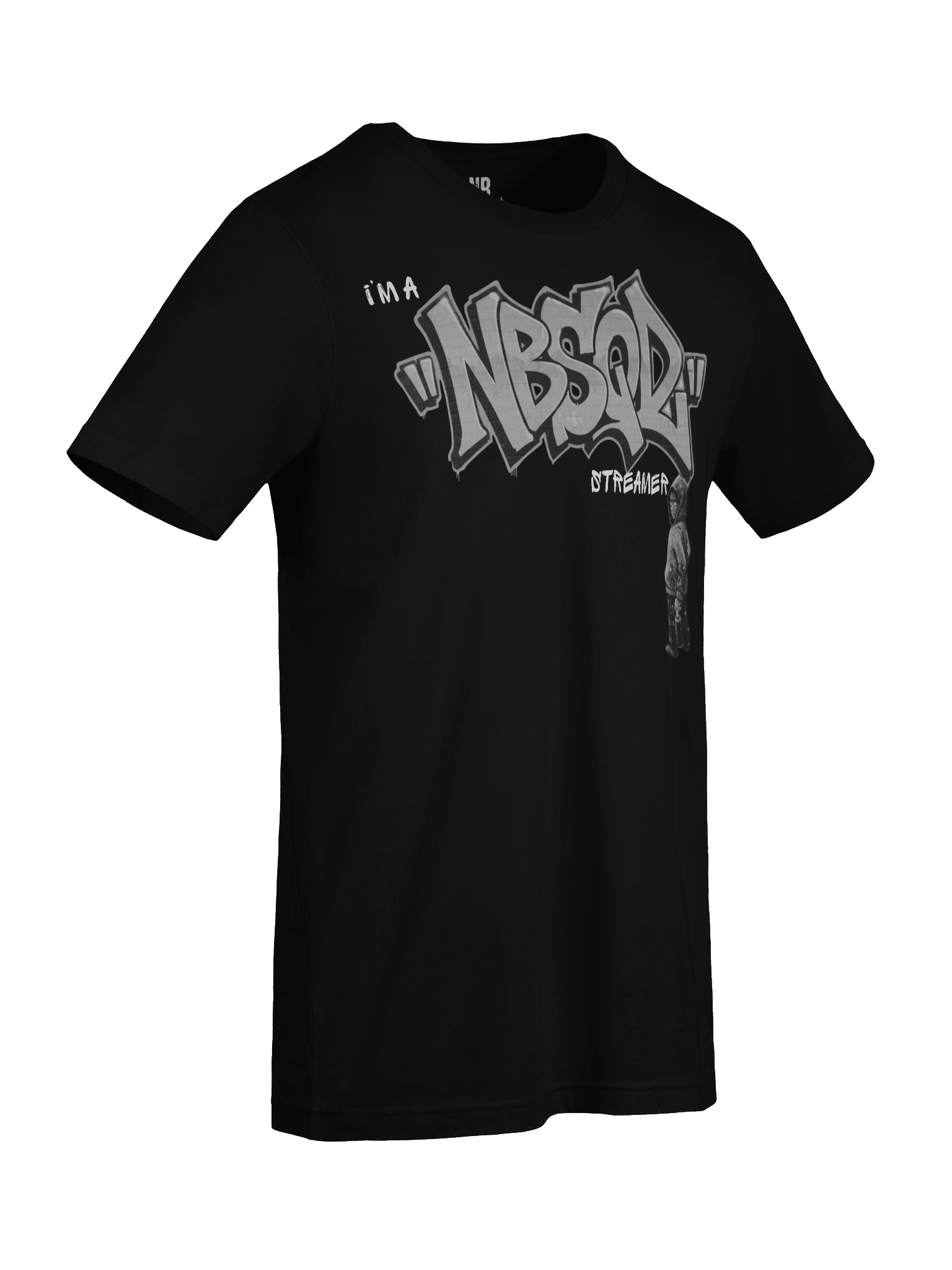 NBSQD Graffiti Ladies BLK T-Shirt - Break The Rules Its Part of The Game product image (9)