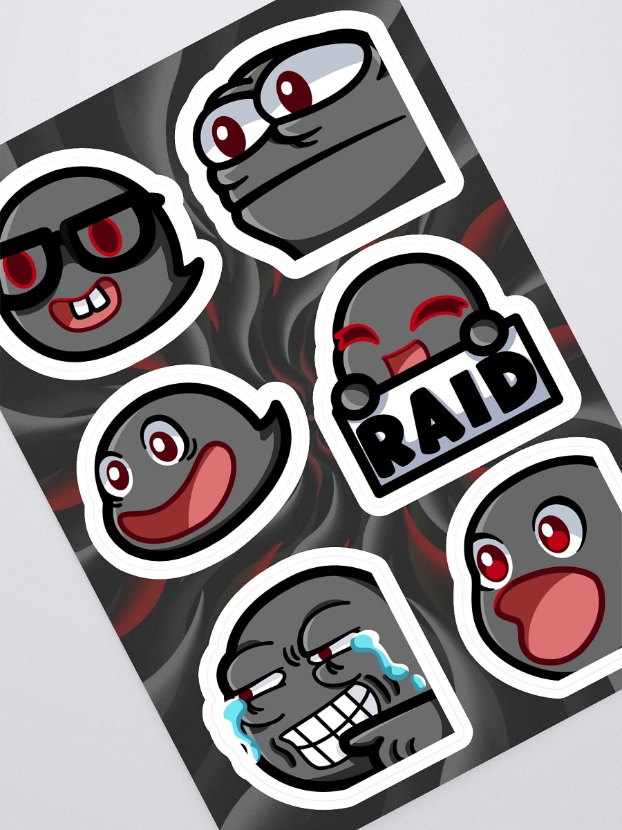 Emote Sticker Sheet 7 product image (3)