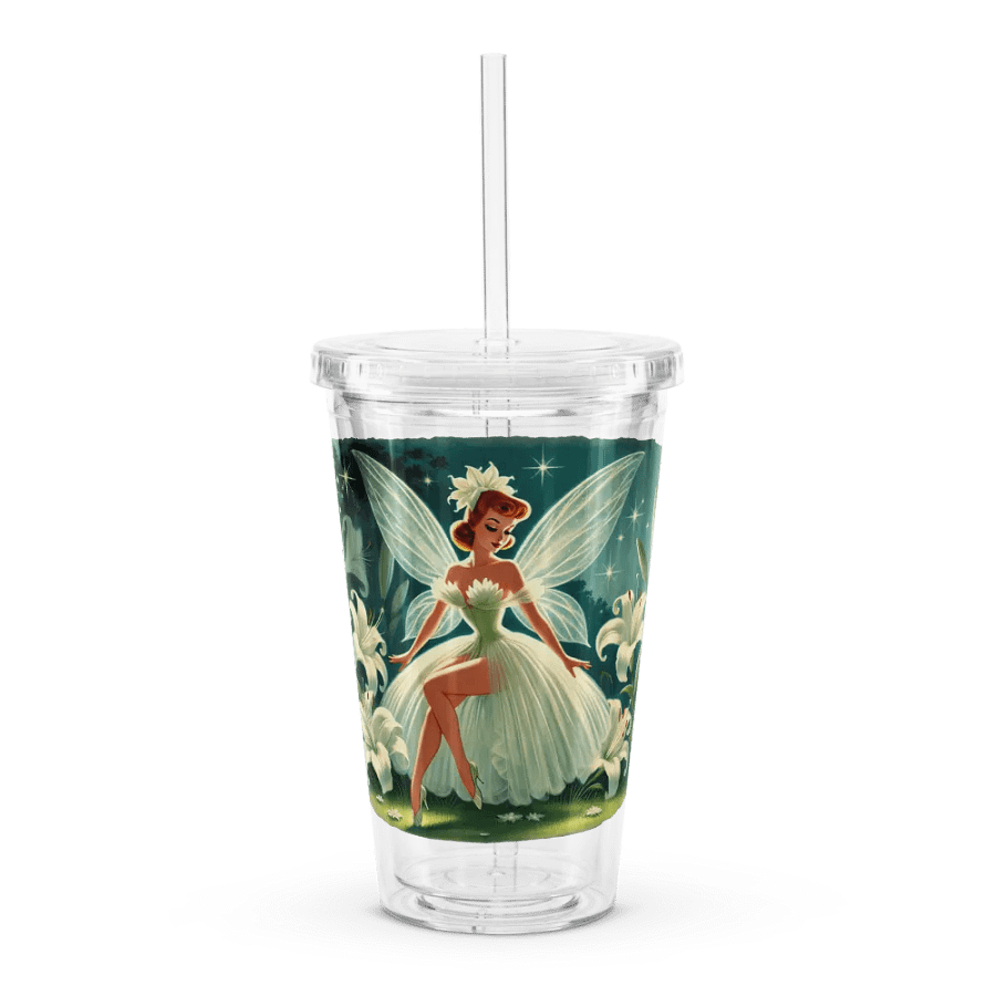 Whimsical Lily Fairy Garden Tumbler product image (1)