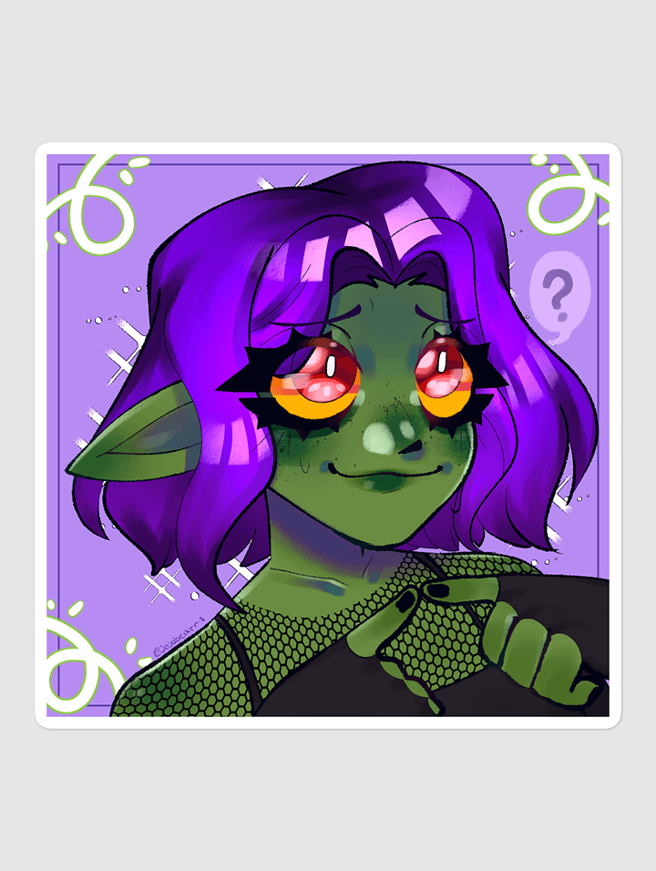 Glamourous Jinx the Goblin Sticker product image (1)