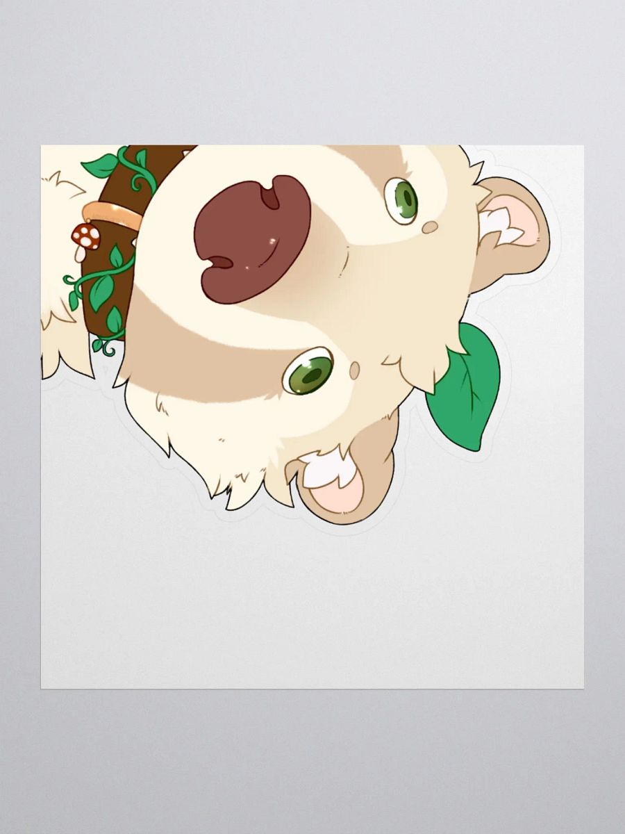 Raccoon Peek Sticker! product image (1)