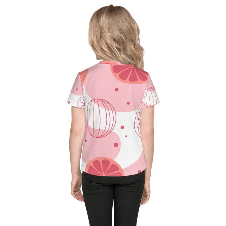 All-Over Print Kids Crew Neck T-Shirt product image (2)