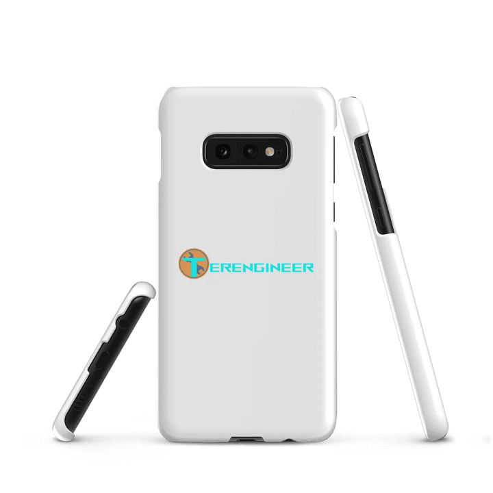 Terengineer Font Snap Samsung Case (White) product image (1)
