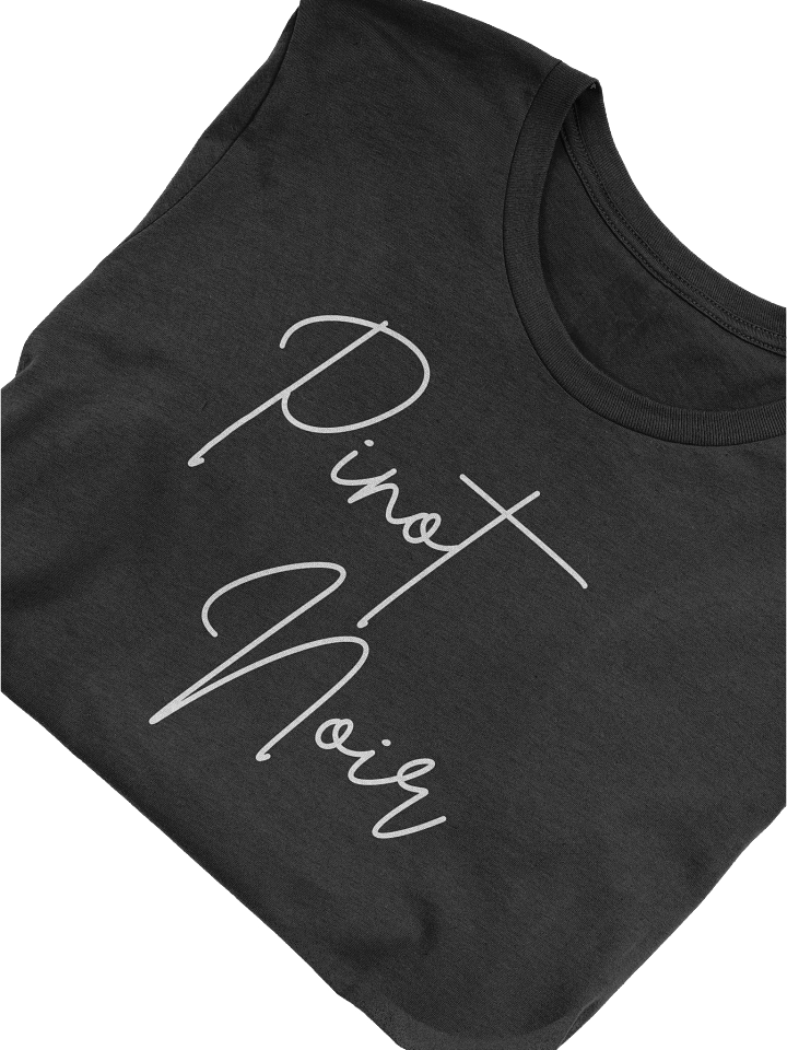 Pinot Noir Handwritten T-Shirt – Burgundy Wine Aesthetic product image (31)