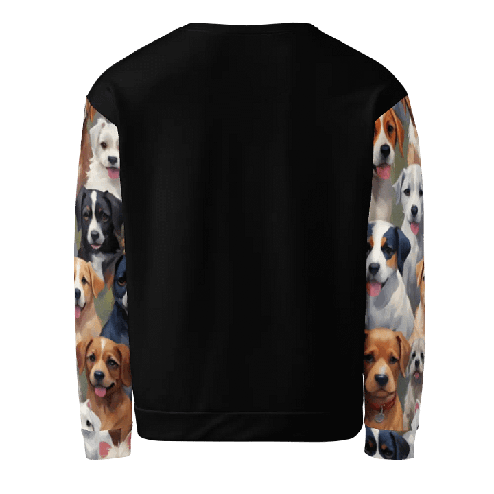 Paw-some Pup Parade Unisex Sweatshirt product image (2)