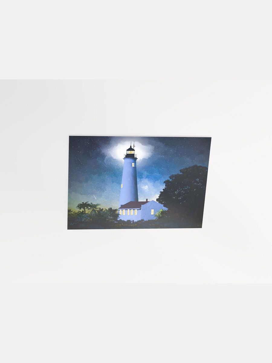 Historic St Marks Lighthouse – Florida Matte Poster product image (3)