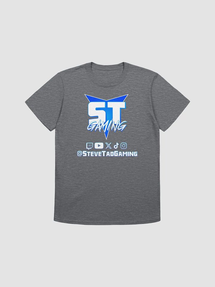 Steve Tad Gaming Logo w/ Socials Unisex T-Shirt product image (3)