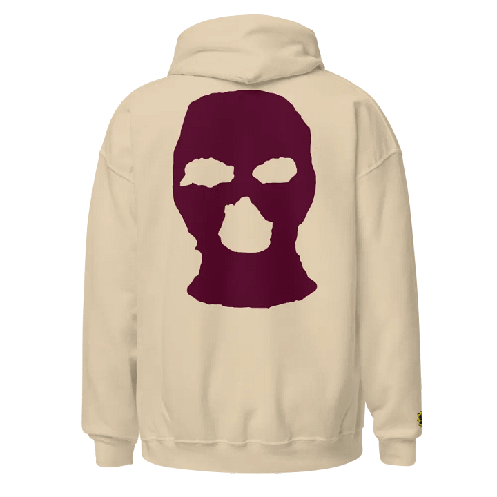 SAND HOODIE MAROON MASK product image (2)