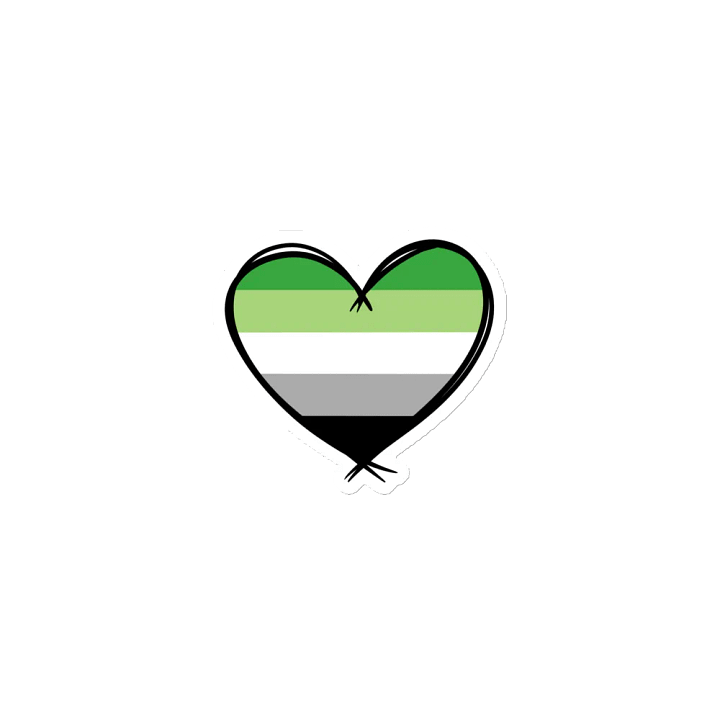 Aromantic Pride Magnet product image (1)