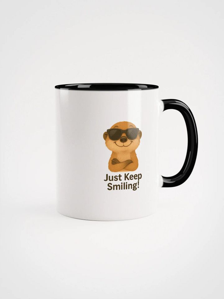 Smiling Meerkat Ceramic Mug product image (2)