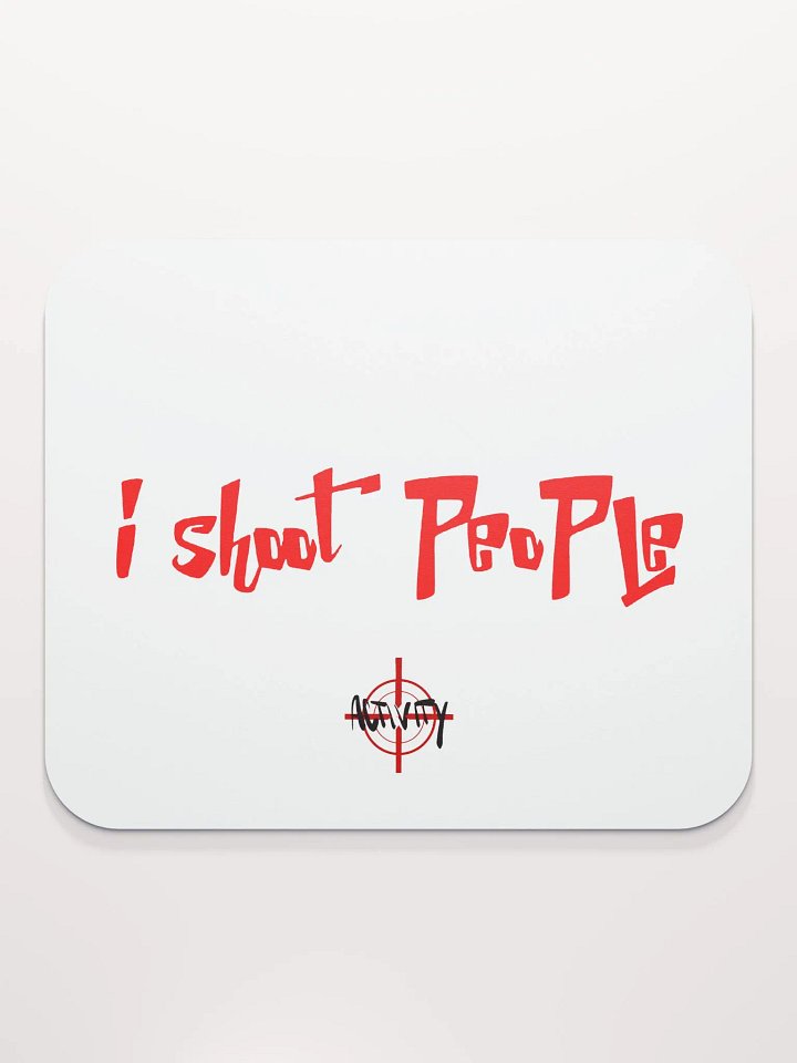 i shoot people mouse pad product image (2)