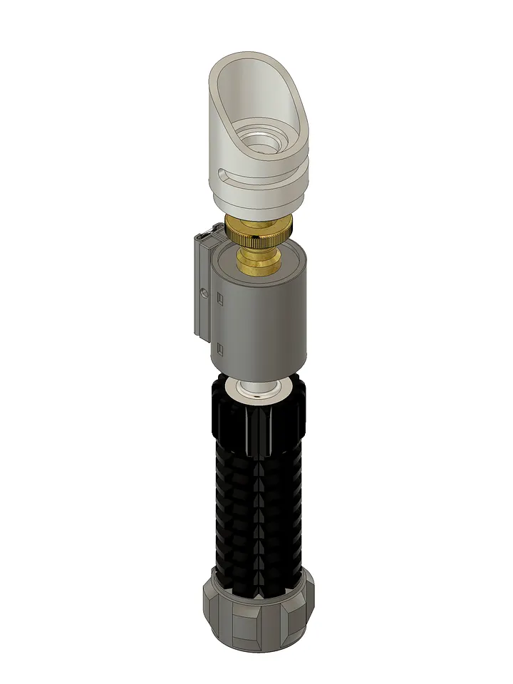 "Kit Bashed" Saber 3D Model product image (1)