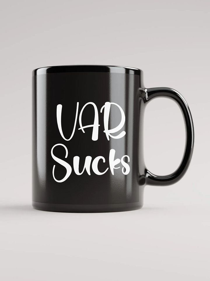 VAE Sucks Black Glossy Mug product image (2)