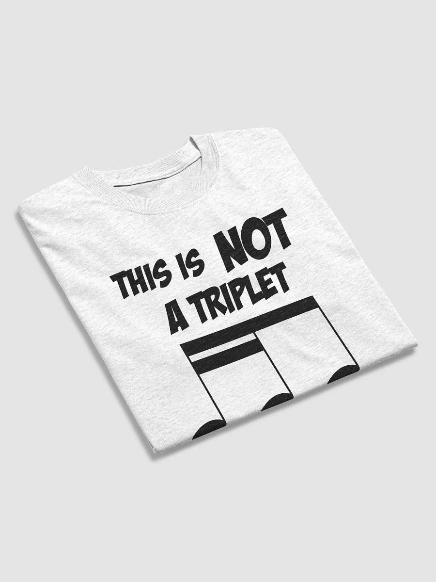 Triplet t-shirt (black text) product image (35)