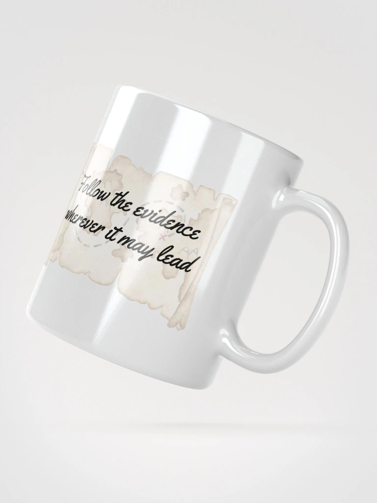 Follow the evidence... - Mug product image (2)