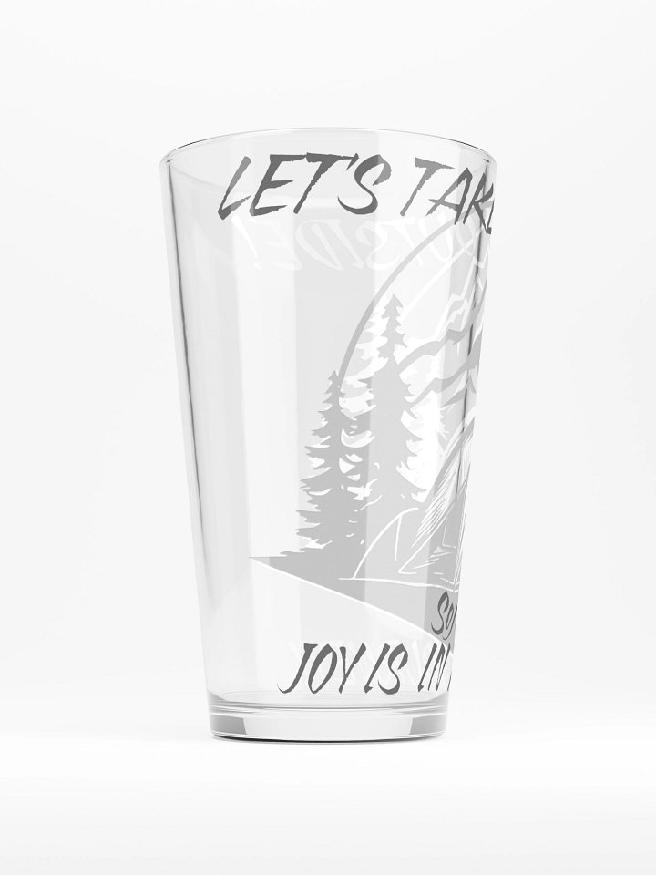 Let's Take It Outside - Shaker Pint Glass product image (2)