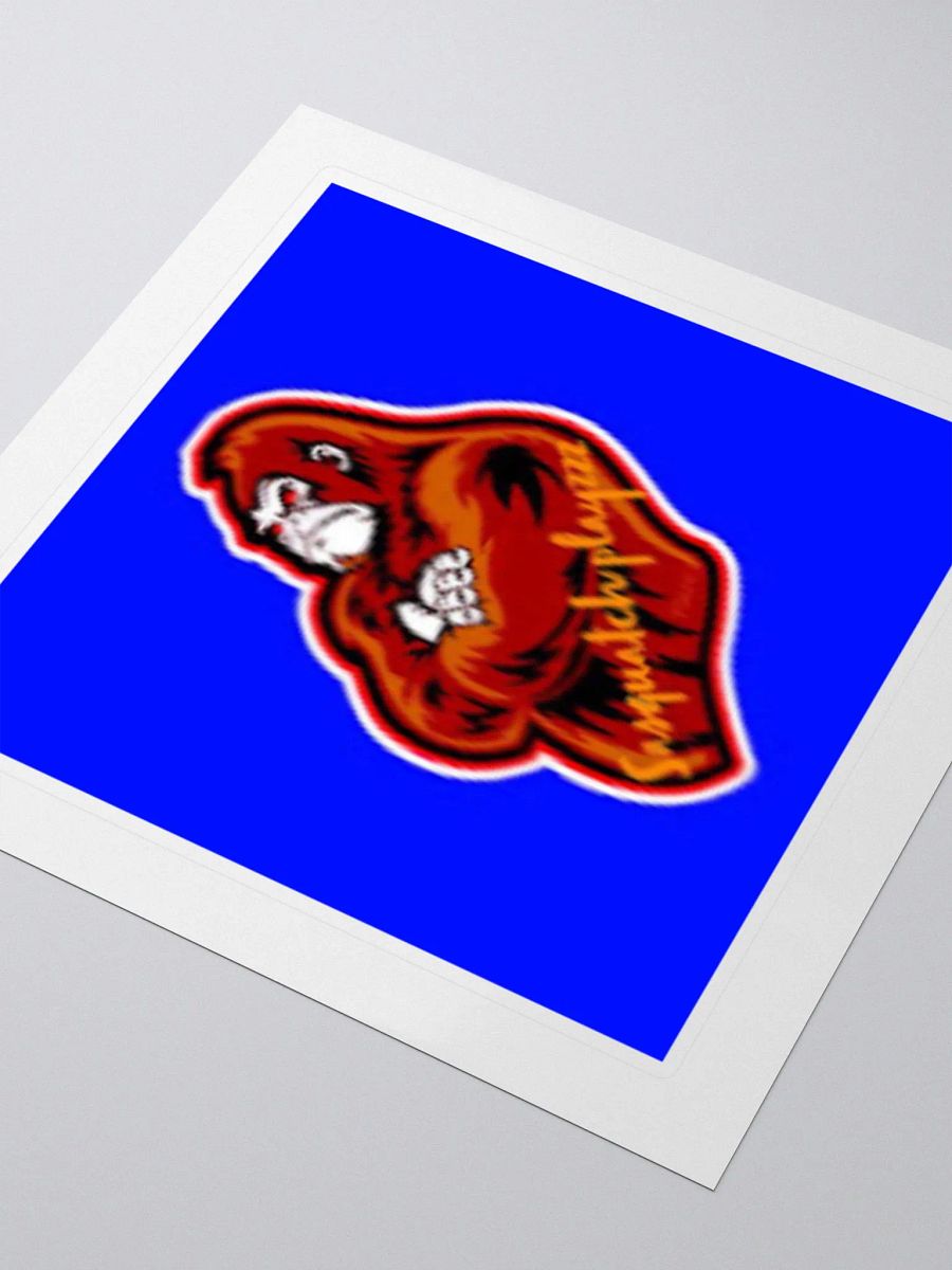 Old Sasquatch Playzzz Offical Logo Sticker! product image (3)