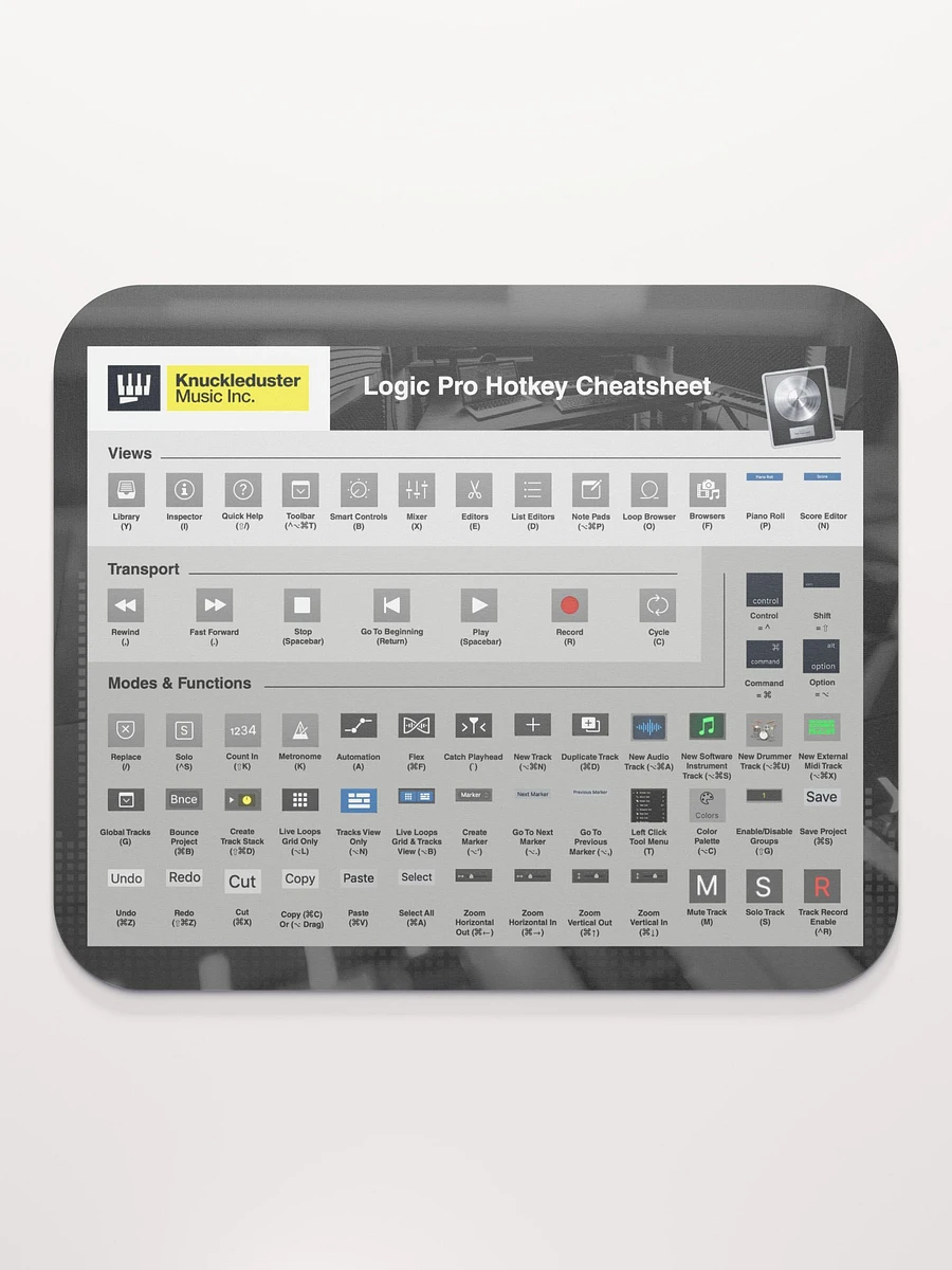 Logic Pro Mouse Pad product image (2)