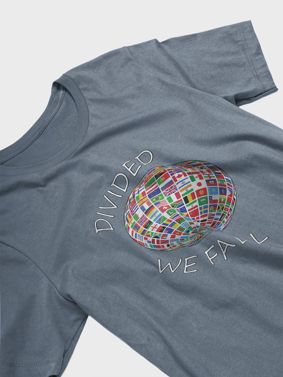 Divided We Fall - Nations - Globe - Bella+Canvas Supersoft T-Shirt product image (3)