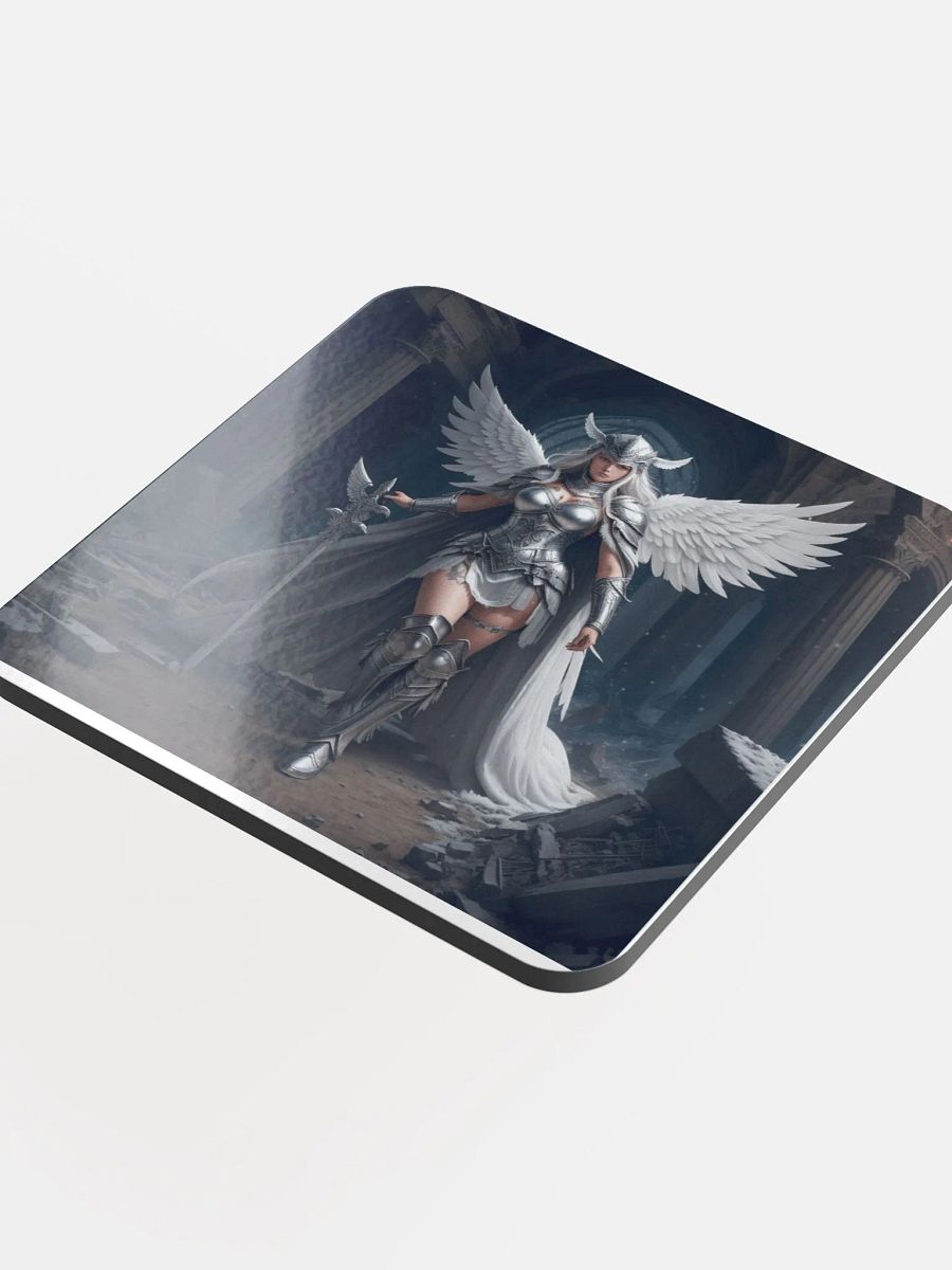 A Beautiful Valkyrie Glossed Cork Coaster product image (4)
