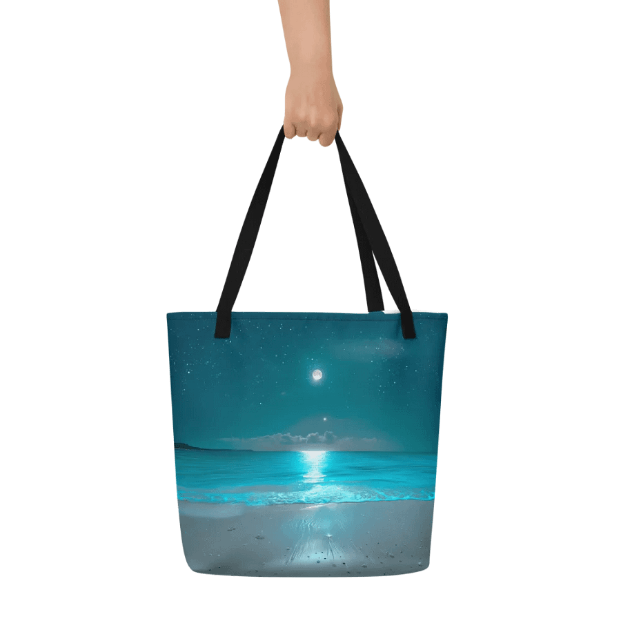 Moon and Stars Tote Bag product image (6)