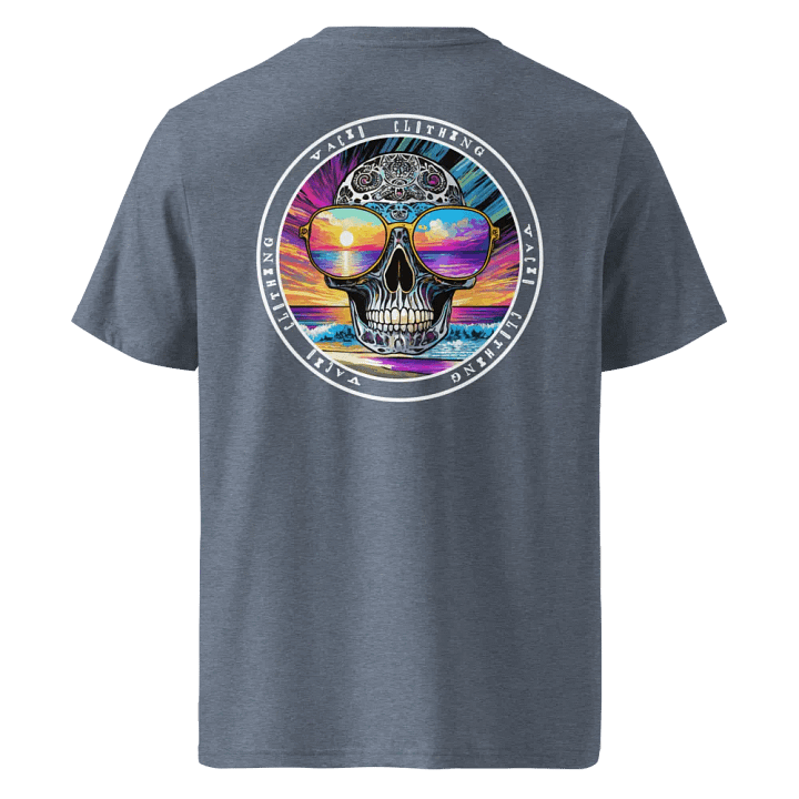 VACIO Sunset Mandala Skull T-Shirt product image (1)