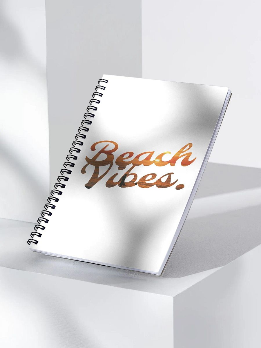 Beach Vibes Sunset Serenity Spiral Notebook product image (2)