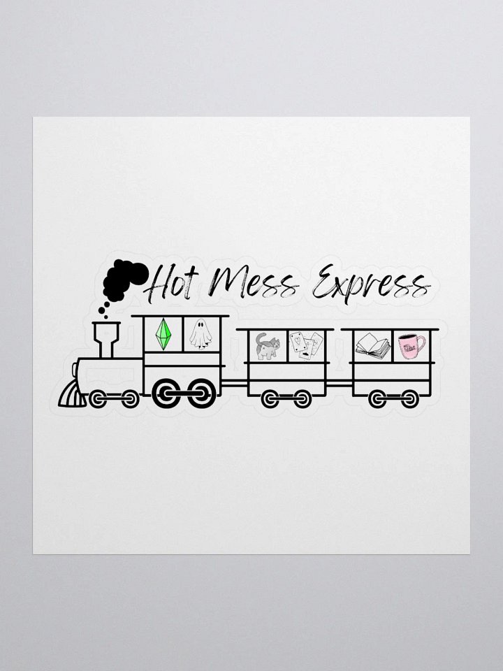 Hot Mess Express Sticker product image (1)