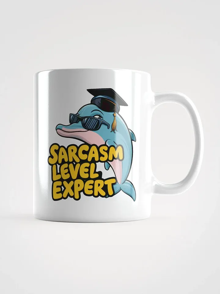 Sarcastic Dolphin Graduation Mug product image (1)