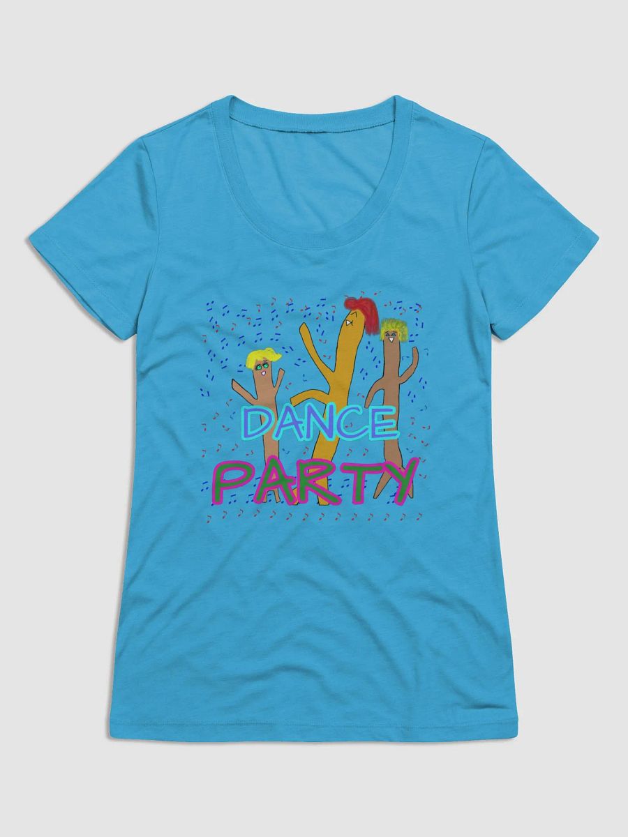 Dance Party Ladies' Triblend Short Sleeve T-Shirt product image (4)