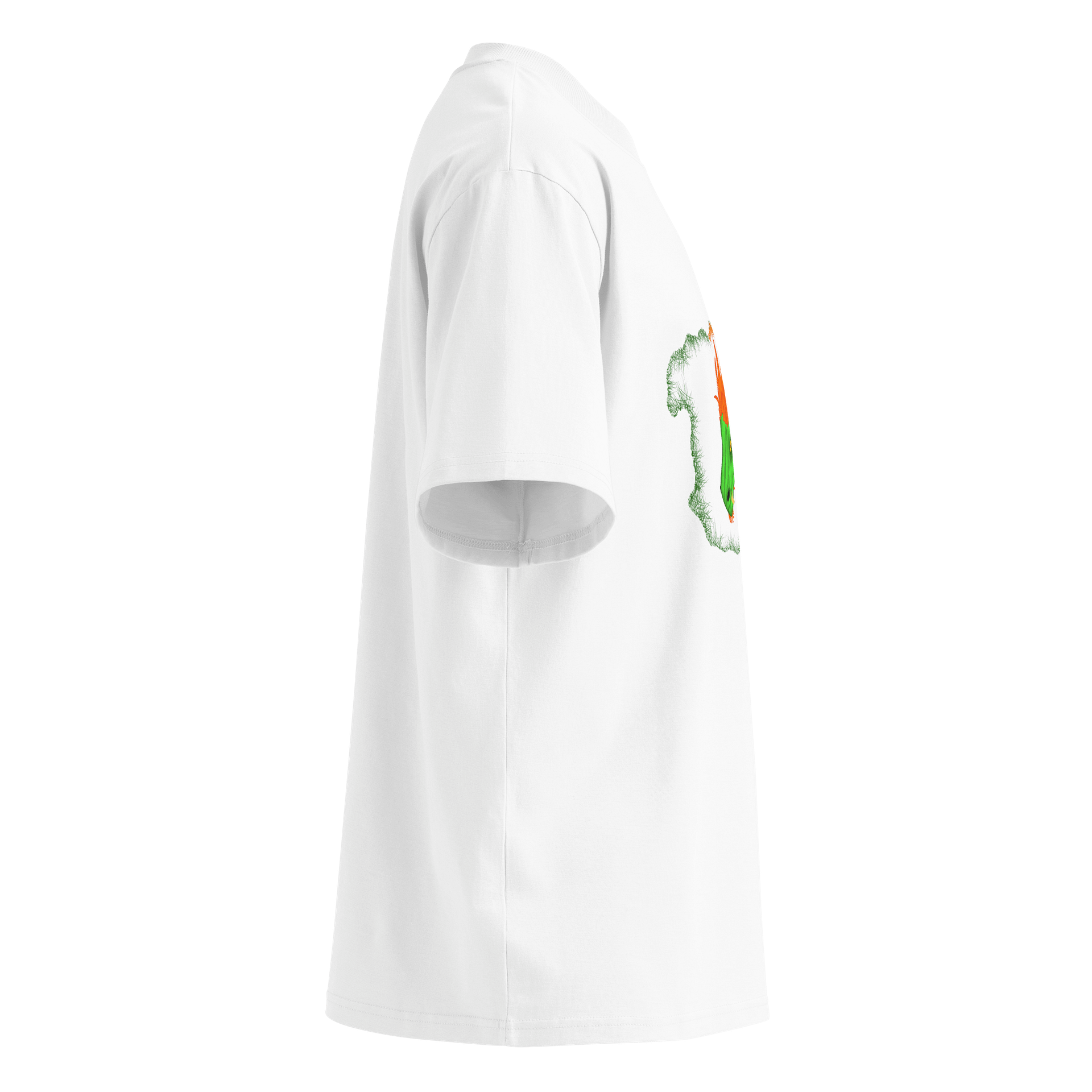 Dragon's Fury Organic Oversized T-Shirt product image (3)