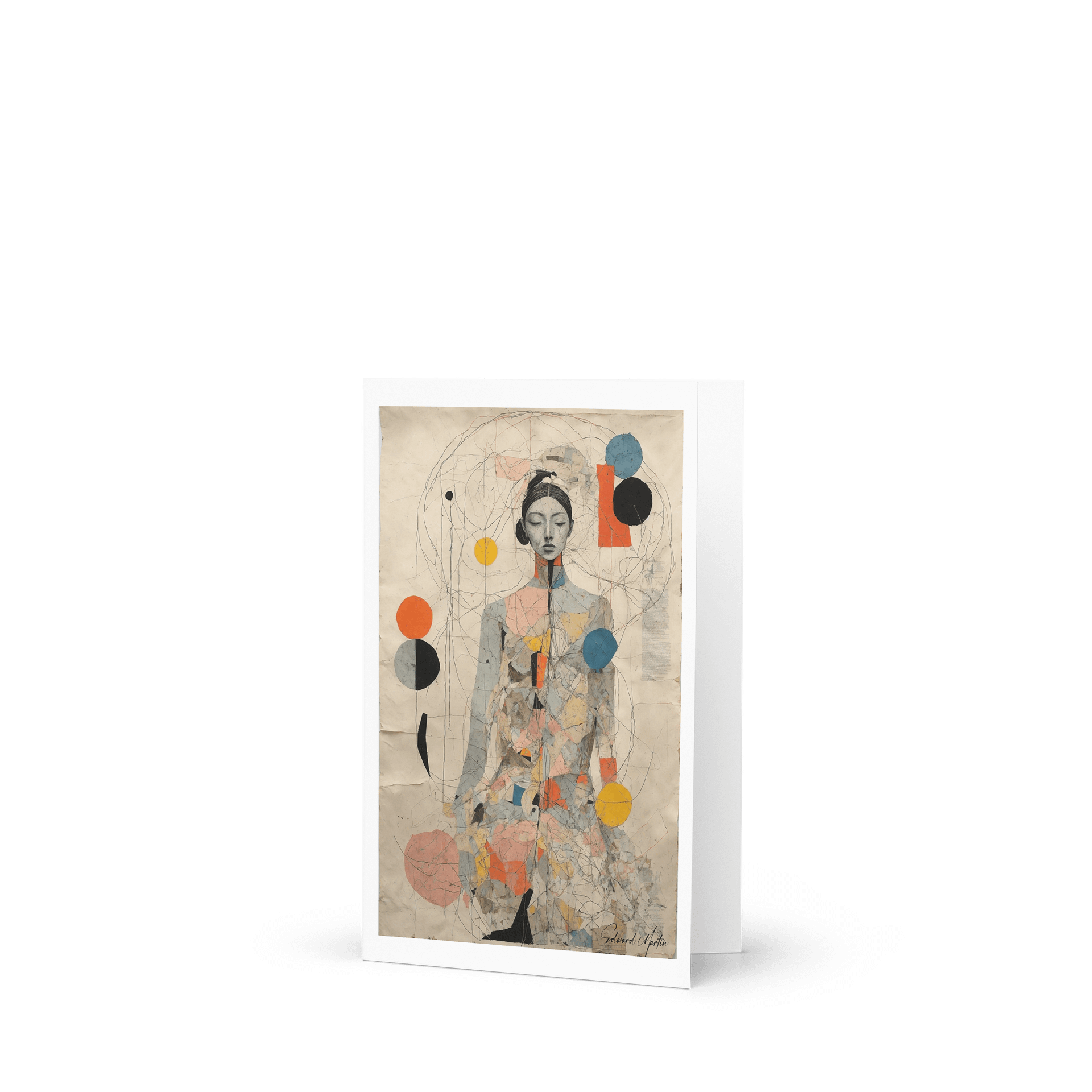 Chloe's Contemplation by Edward Martin Greeting Card product image (3)