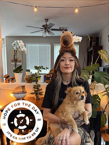 TODAY!!! I am LIVE on Twitch with Koda, my emotional support doggo. (I promise she’s happy to be here, just still recovering ...