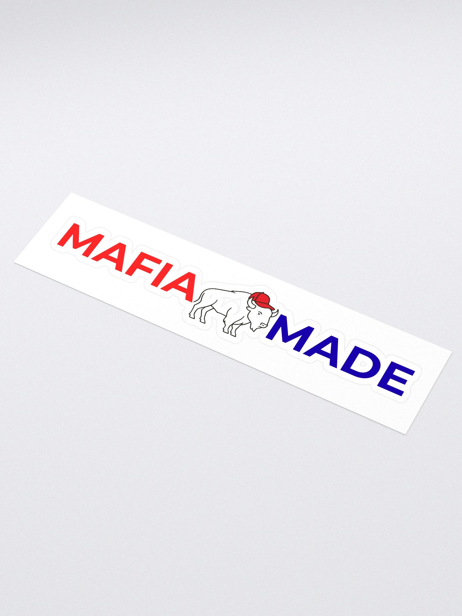Mafia Made Kiss Cut Stickers product image (1)