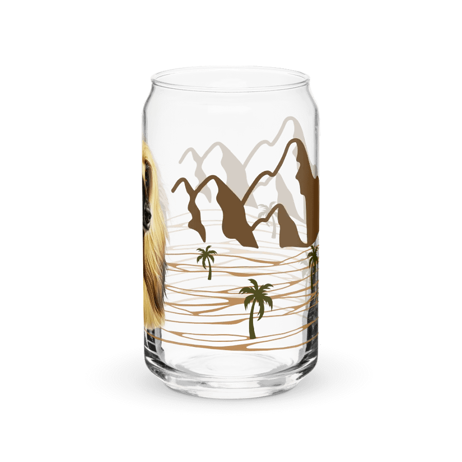 Ethereal Afghan hound Dreams Glass product image (39)