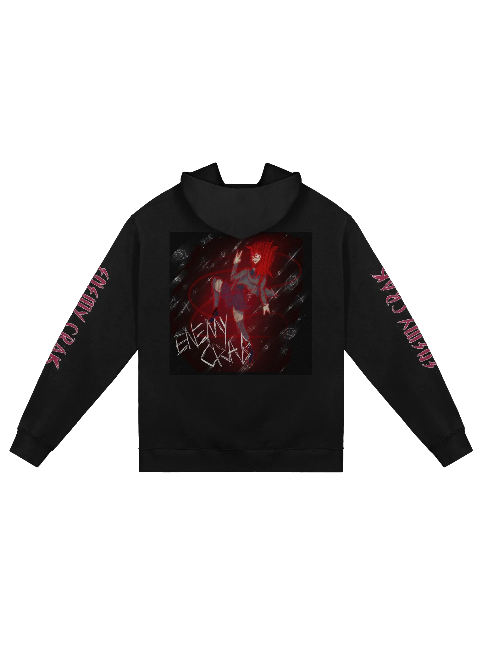 Kianfox Design Enemycrab Hoodie (Black) product image (2)