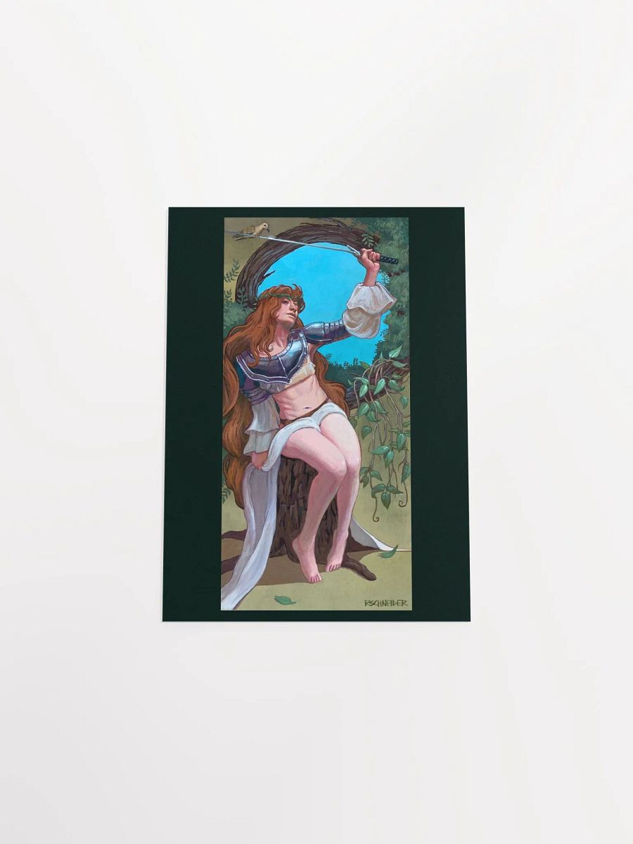 The Knight, Lady Red - Protector of the Fae Realm print product image (4)