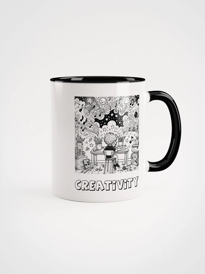 Creativity’s Infinite Canvas Coloring Book Mug product image (1)