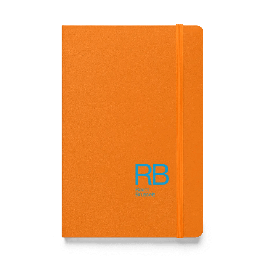 RB Hardcover Orange Notebook product image (1)