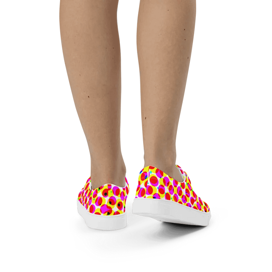 Polka Dot Lace-Up Shoes product image (11)