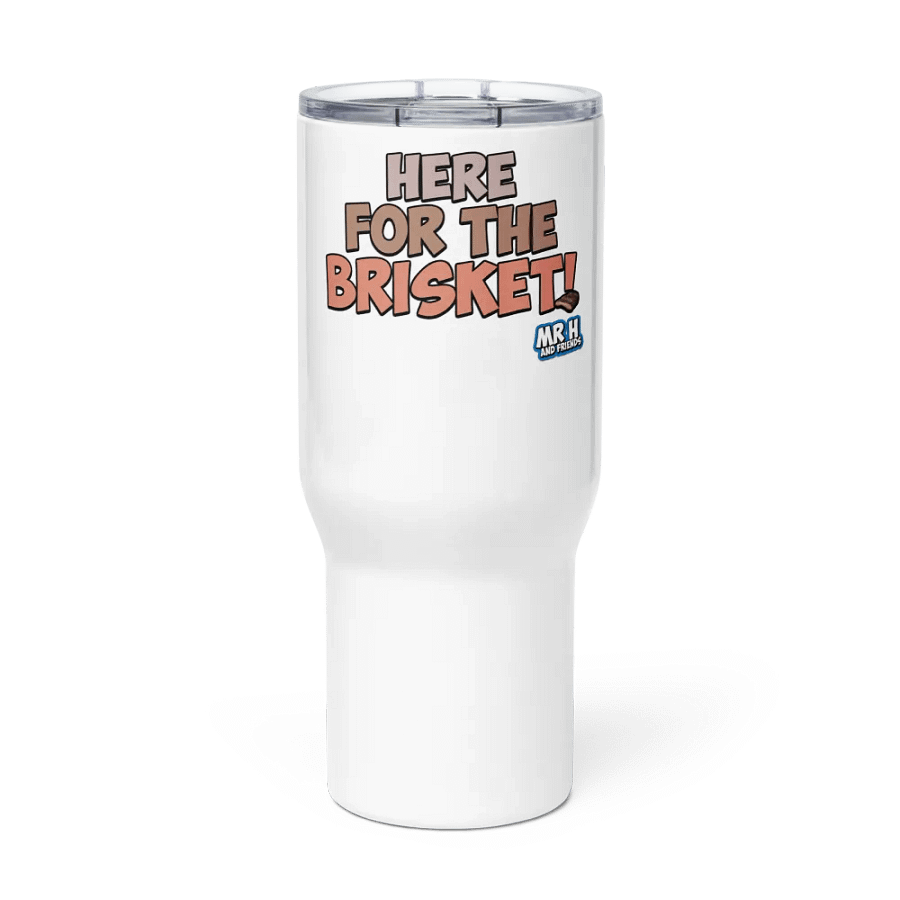 Here for the Brisket Travel Mug with Handle product image (3)