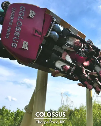 Coaster of the day! - Colossus at THORPE PARK Official 🎢