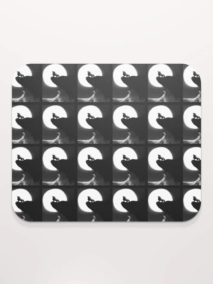 Howling Wolf Moon Mouse Pad product image (2)