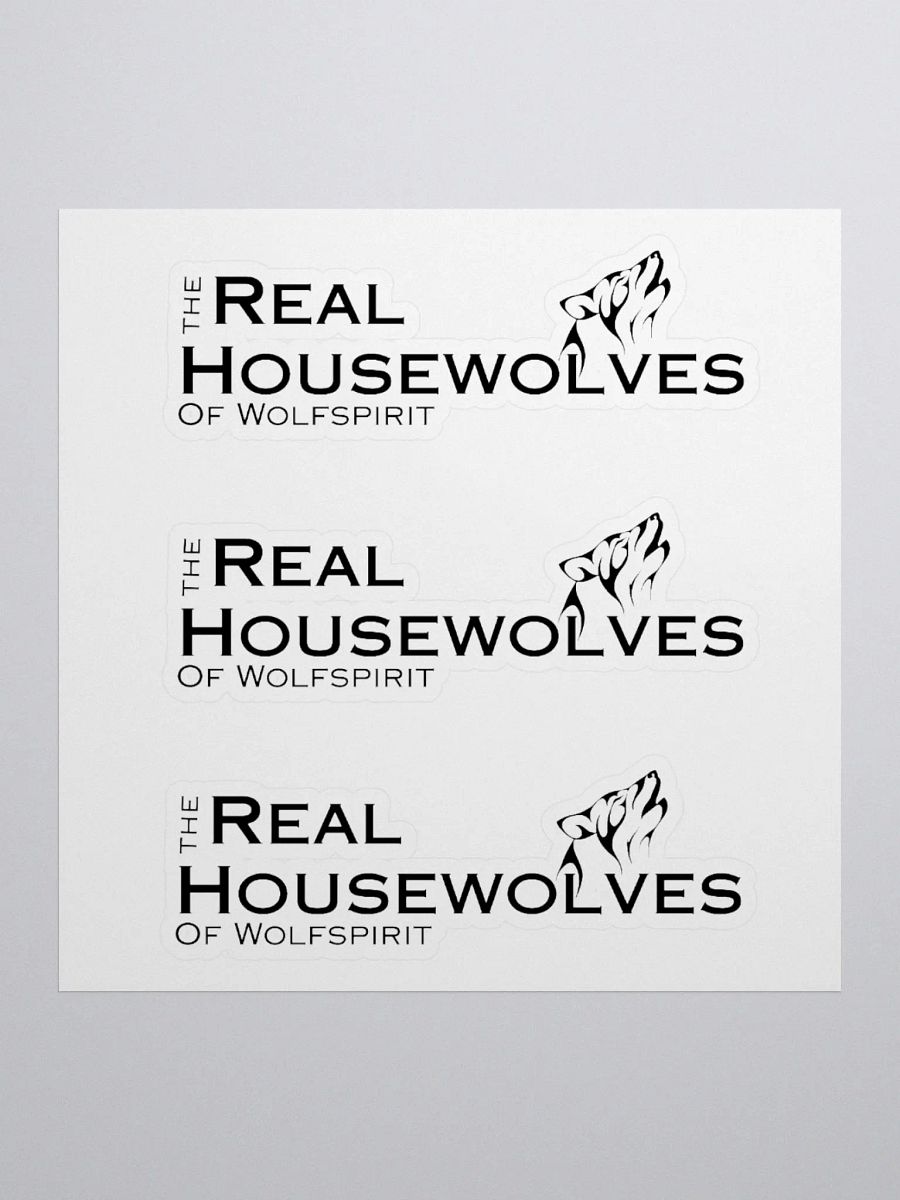 Wolfspirit Real Wolves Stickers product image (3)